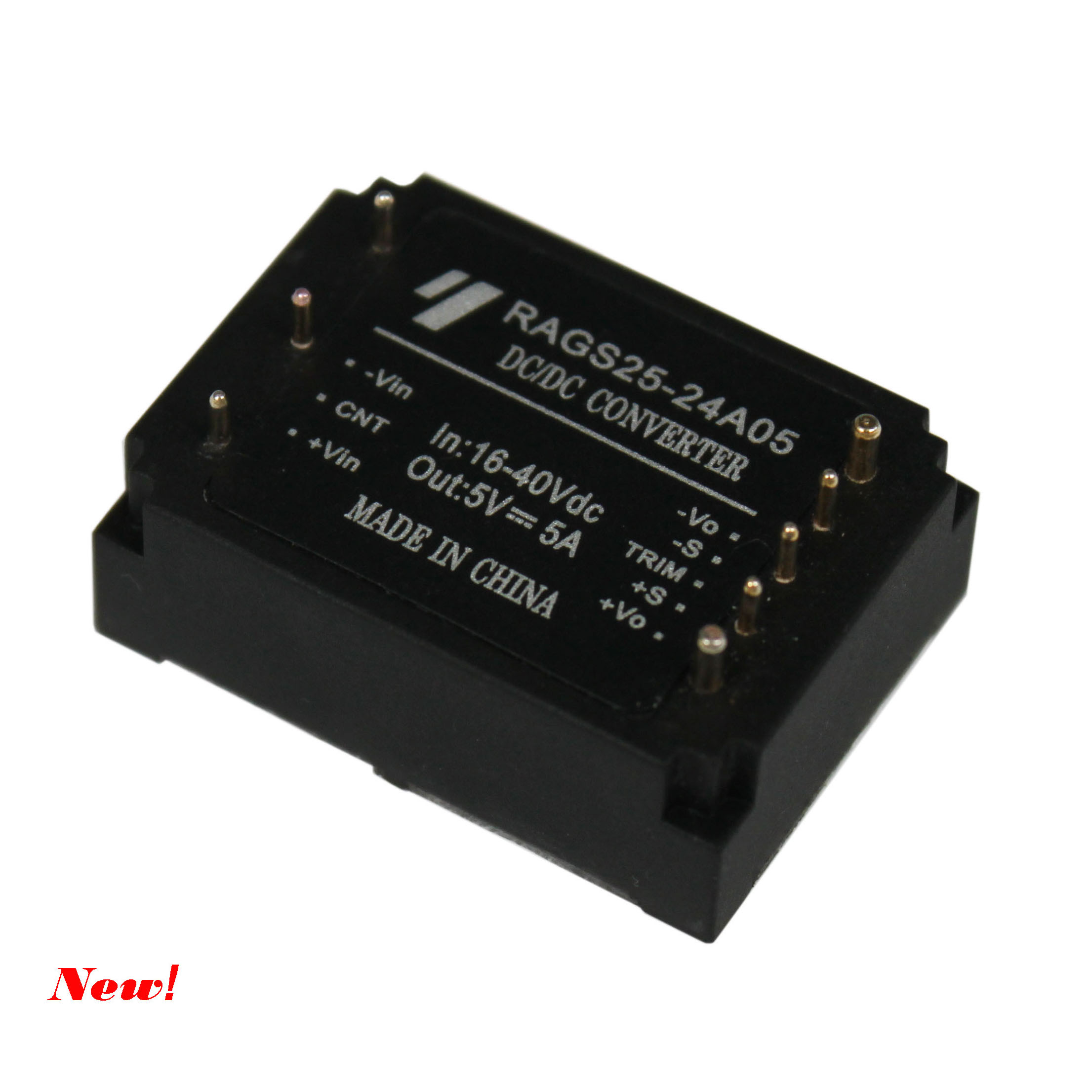 RAGS25 RAGS50 Sixteenth Brick DC DC Converter Industrial Vehicle