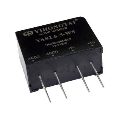 AC/DC Converter YAS2.5W Series SIP Package